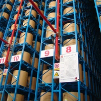 Système de rayonnage automatique ASRS haute densité et haute résistance fabriqué en Chine avec une capacité de 2000 kg pour utilisation en entrepôt