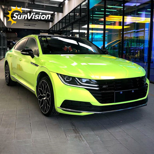 Feuille de <span class=keywords><strong>vinyle</strong></span> de qualité supérieure sans bulles d'air, couleur brillante PET pour voiture, Film pour automobile, rouleau de papier d'emballage, autocollant en <span class=keywords><strong>vinyle</strong></span> pour automobile - Product Image 2