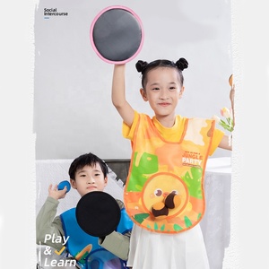 Ensemble de <span class=keywords><strong>jeu</strong></span> de dodgeball ultime en plein air pour enfants activité d'entraînement sportif avec gilets à balles collantes cible attraper les enfants - Product Image 3