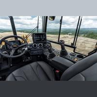 Backhoe Loader Hidrolik 35L Heavy Duty 4x4 dengan Kabin AC Tertutup untuk Pertambangan dan Konstruksi