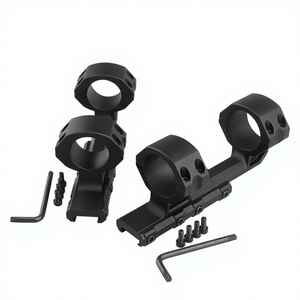 Support double boucle monobloc en alliage noir, deux tailles, compatible avec fente d'extension de base à verrouillage multi-vis 30/34mm, accessoires de modification extérieure - Product Image 4