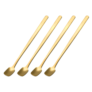 Prix ​​directs du fabricant Cuillère à bar en laiton de haute qualité fabriquée à la main avec une finition dorée au design tendance à vendre par les exportateurs - Product Image 5