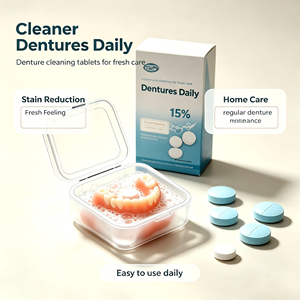Tabletas Limpiadoras para Retenedores Dentales <span class=keywords><strong>Invisalign</strong></span>, Tabletas Sólidas Desechables para el Cuidado Bucal - Product Image 3