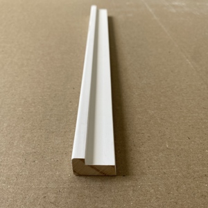 Pre Primed White Primed Pine Deep Cove Trim For Interior Corner Projects American Market Interior Millwork Supplier Custom - Product Image 1