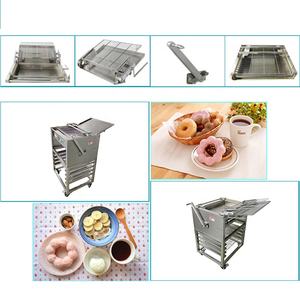 新产品巧克力糖釉甜甜圈机自动甜甜圈上光机 - Product Image 5