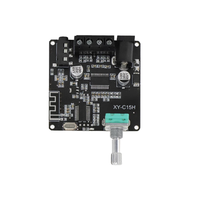 XY-C15H double canal Mini BT haut-parleur petit amplificateur de puissance carte Circuit imprimé 20W + 20W classe D Module numérique pur
