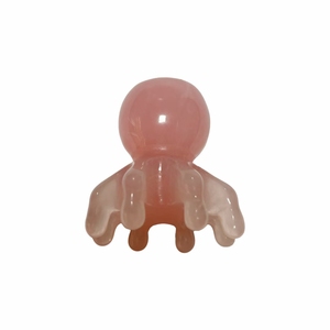 Peine de Masaje de Resina Rosa con Forma de Pulpo, Herramienta de Masaje para el Cuero Cabelludo, Peine de Masaje para SPA Capilar, Antifatiga - Product Image 5