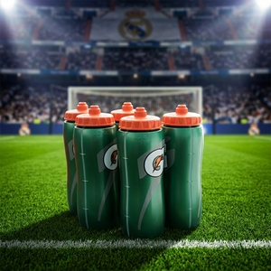 ขวดน้ำจักรยานแบบเก็บอุณหภูมิขนาด 32 ออนซ์ ขวดบีบกีฬา <span class=keywords><strong>Gatorade</strong></span> สำหรับวิ่ง ฟุตบอล ทำจากวัสดุ PE ความจุ 1 ลิตร - Product Image 6