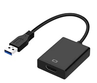 HD 1080P Non-Flooding USB 3.0 DP Converter HDTV Projector Adapter RCA PVC Free Driver pour Multi Display Graphic Computer LCD