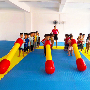 Équipement de parc aquatique Gladiator, arène de joute gonflable en PVC, jouets aquatiques flottants, amusement, entraînement, usage commercial, logo personnalisé - Product Image 2