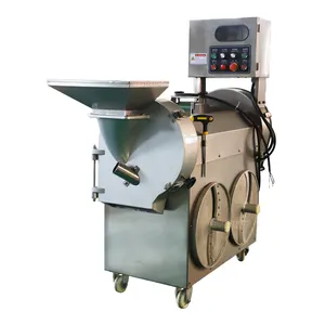 High Efficiency Electric Automatic Salami Olive Coconut Slicing Machine