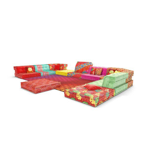 Canapés modulaires sectionnels de salon au design moderne, ensembles de canapés en tissu, meubles de maison, canapé <span class=keywords><strong>Mah</strong></span> <span class=keywords><strong>Jong</strong></span> Composition Rochi <span class=keywords><strong>Bobois</strong></span> - Product Image 2