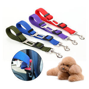 Laisse de sécurité pour chien et chat Hiphoppet en nylon réglable pour siège de voiture, de haute qualité et durable, en stock aux États-Unis - Product Image 1