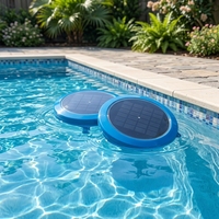 Ioniseur solaire professionnel pour piscine, filtre et chlorinateur avec matériaux en PVC, acier inoxydable et ABS