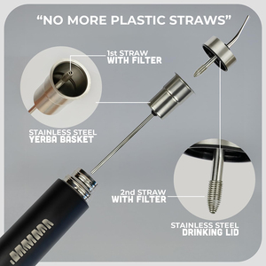Termo para Yerba <span class=keywords><strong>Mate</strong></span>, Frasco de Vacío de Acero Inoxidable, Kit <span class=keywords><strong>Mate</strong></span> Argentino - Product Image 5