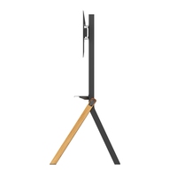 Desain terbaru berdiri bebas Modern kuda-kuda putar Studio TV Tripod berdiri lantai untuk 32 sampai 65 inci layar LCD LED