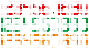 Màn hình hiển thị giá xăng kỹ thuật số ngoài trời, bảng hiệu giá xăng <span class=keywords><strong>LED</strong></span> di động cho trạm xăng lưu động - Product Image 4