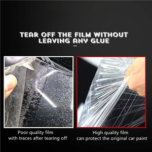 ฟิล์มห่อไวนิลม้วนฟิล์มพีวีซีไวนิลสีม่วงเที่ยงคืนสำหรับสัตว์เลี้ยง TPU ฟิล์มห่อรถยนต์แบบมีกาวในตัว - Product Image 4