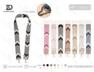 Correa de Bolso Tejida con Hebilla Dorada, Patrón Chevron, 50-65cm, Correa Individual, Estilo Minimalista para Todas las Temporadas - Product Image 1