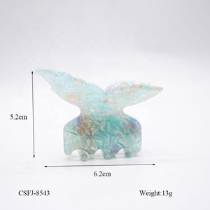 YIYI Pinces à <span class=keywords><strong>cheveux</strong></span> coréennes lisses en acétate, petites, jolies pinces à <span class=keywords><strong>cheveux</strong></span> papillon pour femmes, vente en gros personnalisée - Product Image 2