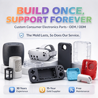 Pièces de montres intelligentes et coques de téléphone en plastique sur mesure, service OEM ODM, fabrication sur commande pour appareils personnels