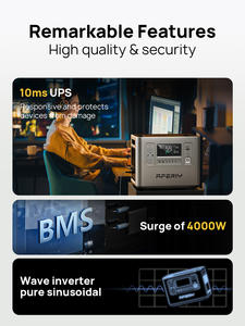 تاجر AFERIY P210 يدعم الأسعار التنافسية وجودة عالية فضي 2048Wh مع تطبيق محطة طاقة محمولة Lifepo4 - Product Image 6