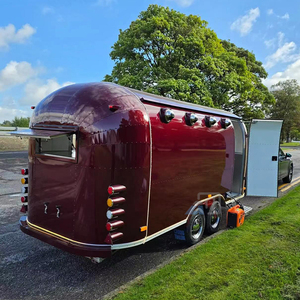 Food Truck Commerciale Completamente Attrezzato con Stazione Hotdog, Caramelle e Birra per Uso Esterno - Product Image 6