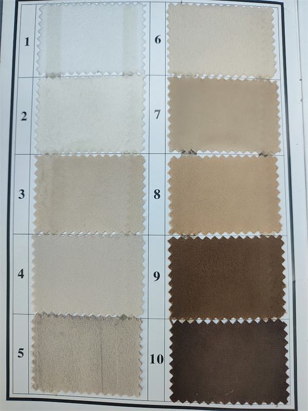 Plain Holland Velvet Colour Card(Matte Feel)