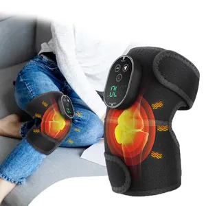 3 In 1 Draadloze Trillingen Elleboog Schoudervullingen Massageband Elektrische Verwarming Kniebrace Massageapparaat