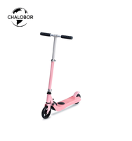 Trottinette électrique pour enfants avec pneus solides en PU de 5 pouces réglables, certifiée CE/ROHS/SAA, tension 24 V, deux roues, marchepied amusant pour enfants
