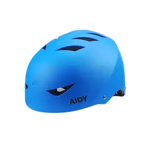 AIDY Helm Skuter E-scooter, Helm Perlindungan Keselamatan Papan Seluncur Bersertifikasi CE untuk Anak dan Dewasa, Helm OEM