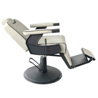 Fauteuil de Barbier Hydraulique Professionnel avec Appui-tête Réglable, Siège de Coiffure pour Salon de Coiffure, Fournisseur en Gros