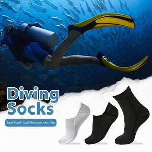 Chaussettes de plongée en néoprène SBR 2-3MM antidérapantes, séchage rapide, mi-mollet, thermiques, parfaites pour la plongée, le snorkeling et le surf - Product Image 1