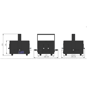 Optlaser 8W RGB Laser IP54 Luz de escenario para interiores Serie PR5 | Alto balance de blancos | Control ILDA DMX512 - Product Image 6