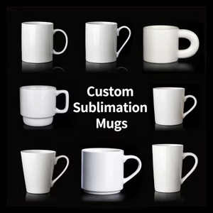 Taza de Café de Cerámica Nórdica con Logotipo Personalizado, Precio al por Mayor, Tazas de Té Sublimables, Taza de Porcelana para Agua Caliente, para Regalos - Product Image 3