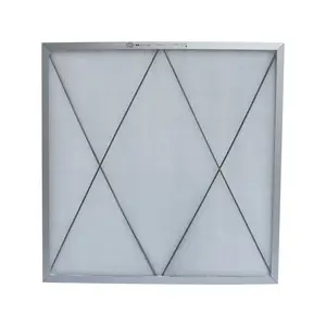 Klc Panel Filter Met Synthetische Vezels Primaire Luchtfilter G1-G4