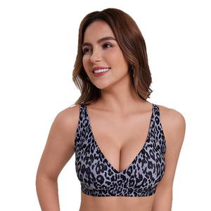 <span class=keywords><strong>Sujetador</strong></span> sin costuras de cobertura total para mujer, sin aros, cómodo para uso diario, <span class=keywords><strong>push</strong></span>-<span class=keywords><strong>up</strong></span>, lencería de talla grande, ropa interior sin marcas, venta al por mayor - Product Image 5