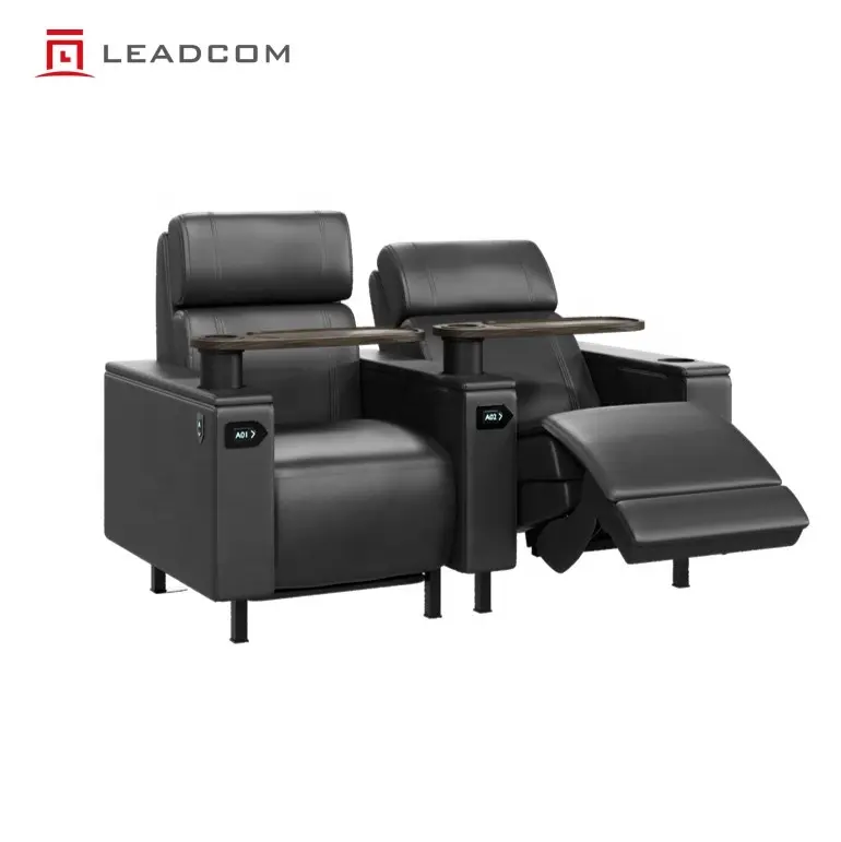 LEADCOM LS-813b ZERO GRAVITY commercial Luxury Vip Movie Theater Recliner Electric Cinema Seat theater recliner