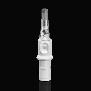 Aiguilles de cartouche PMU stériles en acier inoxydable 316, aiguilles de tatouage jetables à membrane pour machine à sourcils - Product Image 1