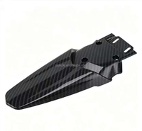 Hinterer Kotflügel für Talaria Surron MX3 MX4 E Ride Pro, PP Carbon-Optik Spritzschutz für Elektro-Dirtbike