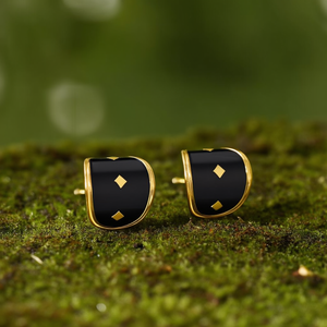 E295-E180-0468H Fashion Stud <b>Earrings</b> - Product Image 3