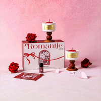 Bougie parfumée à la camélia personnalisée, boîte cadeau haut de gamme, décoration de meubles, cadeau d'anniversaire pour filles comme souvenir