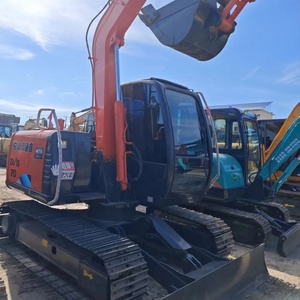 รถขุดขนาดเล็ก Hitachi ZX70 ประสิทธิภาพสูง 7 ตัน สภาพ 95% มือสอง ได้รับการรับรองมาตรฐาน CE/EPA พร้อมเครื่องยนต์ เกียร์ ปั๊ม PLC มือสอง - Product Image 1