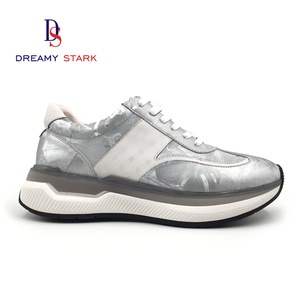 Chaussures de sport décontractées en cuir véritable pour hommes Fantasy Strack Original Custom, cuir de haute qualité, plates, souples, confortables, à lacets - Product Image 3