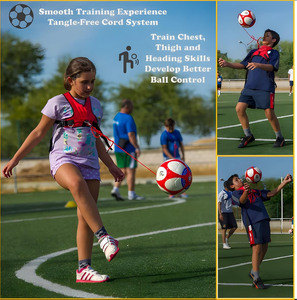 Arnés de fútbol ajustable, ajuste seguro y cómodo para niños pequeños, chaleco de entrenamiento de fútbol para entrenadores deportivos - Product Image 2