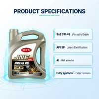 Huile moteur entièrement synthétique 5W-40 API SP 4L Haute performance pour véhicules de tourisme Vente en gros