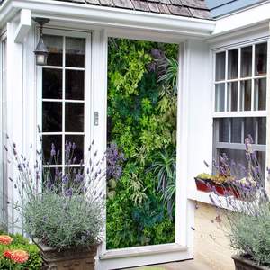 Autocollant mural pour porte en <span class=keywords><strong>vinyle</strong></span> transparent auto-adhésif, écologique, résistant aux UV, imperméable, amovible, pour réfrigérateur - Product Image 4