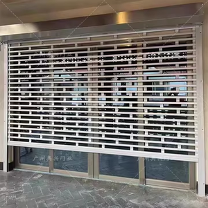 Volet roulant perforé en aluminium à commande par capteur Digah pour quai de chargement, design moderne, automatique et sécurisé - Product Image 4