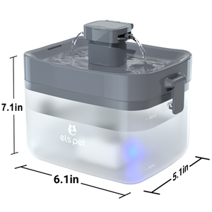 <span class=keywords><strong>Elspet</strong></span> Mini Safe Usb Durable Smart Automatique Chien Chat Boisson Eau Fontaine D'alimentation Avec Filtres Pompe - Product Image 6