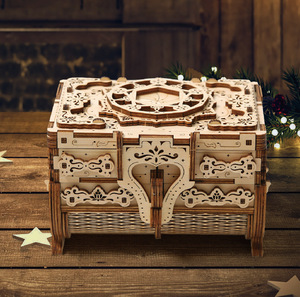 3D Câu Đố Bằng Gỗ Đá Cẩm Thạch Chạy Xây Dựng Bộ Dụng Cụ Cho Trẻ Em Quà Tặng Đồ Chơi Quà Tặng Tùy Chỉnh Cơ Khí Lắp Ráp Bằng Gỗ Thủ Công Mỹ Nghệ Train Kế Hoạch - Product Image 2